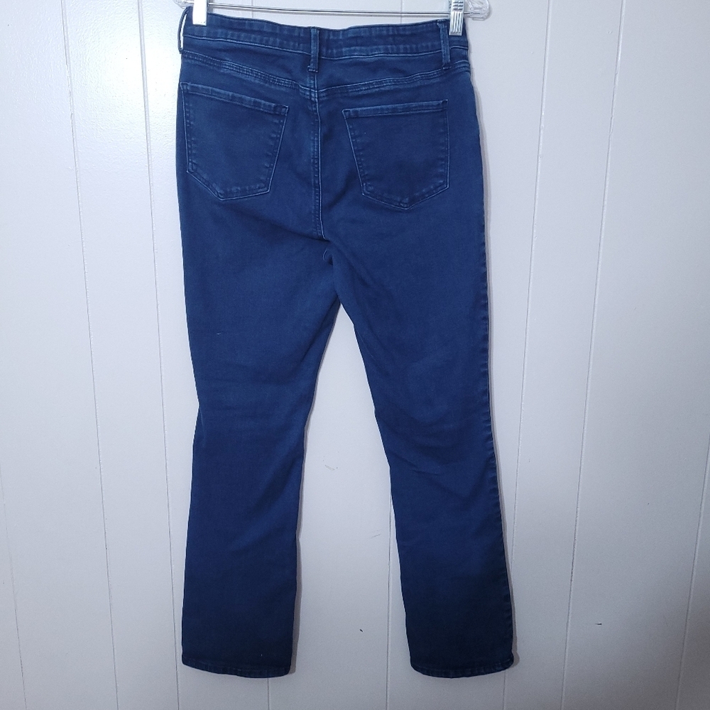 NYDJ Lift Tuck Slim Bootcut Stretch Denim Women's Jeans Size 8P - Picture 6 of 10